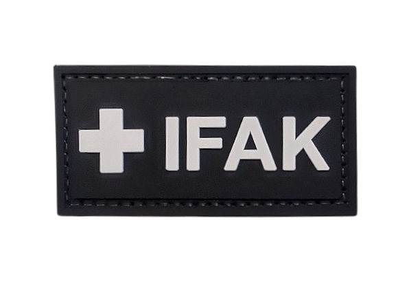 IFAK Patch 3D BW