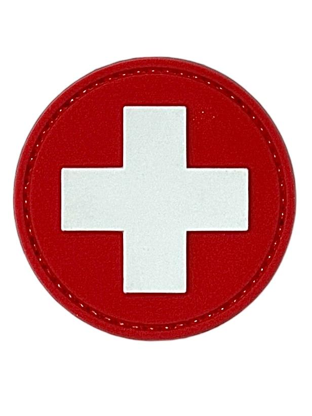 Medic Patch 3D Risti Puna-valko